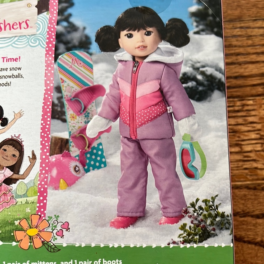 American Girl Welliewishers Frosty Fun Outfit